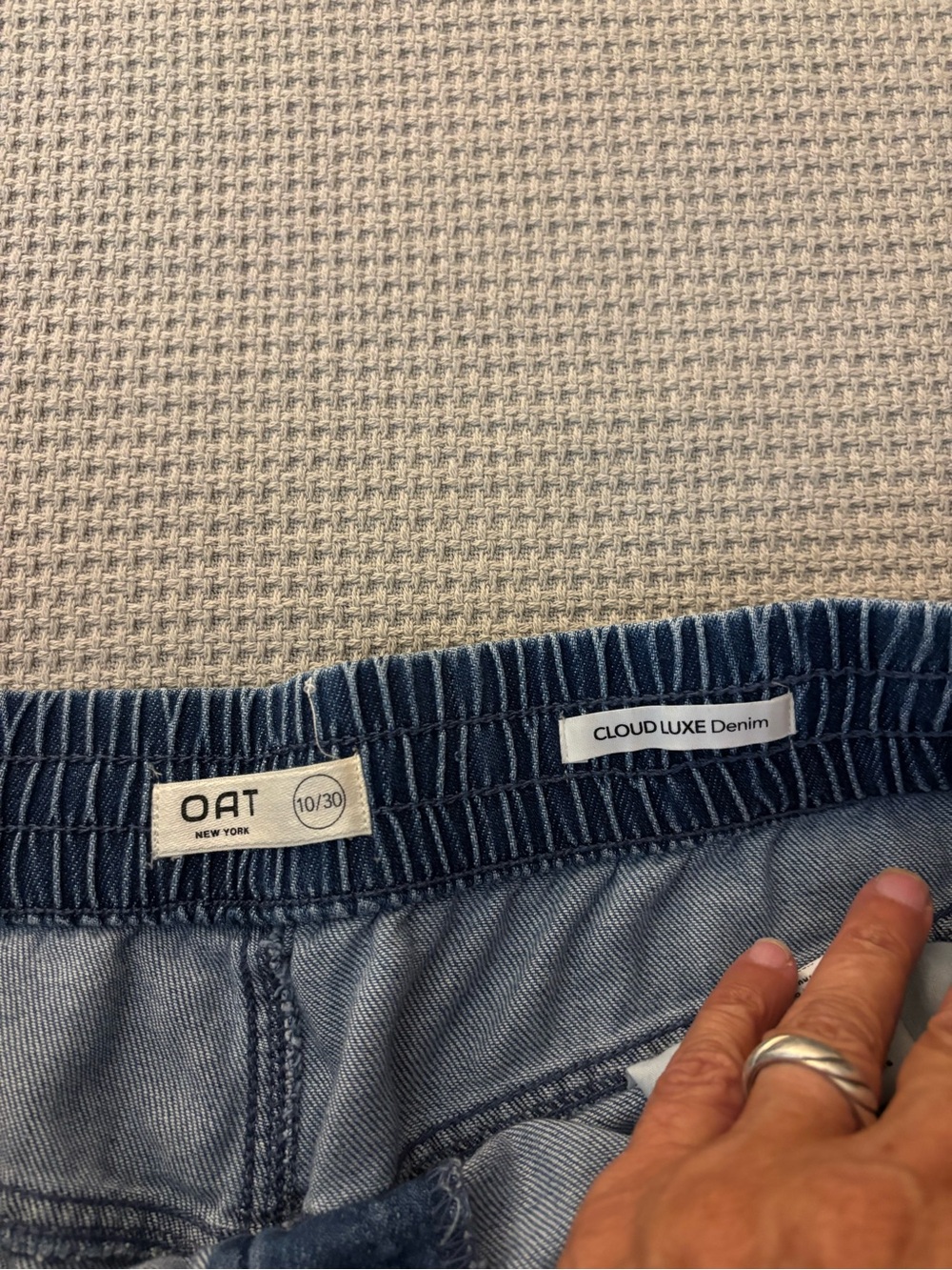 Women’s Cloud Luxe Demin shorts